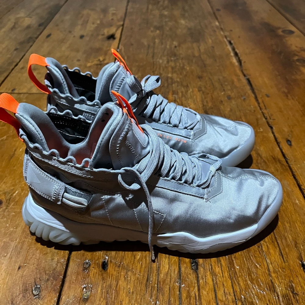 Jordan Jumpman Proto React Wolf Grey - image 2